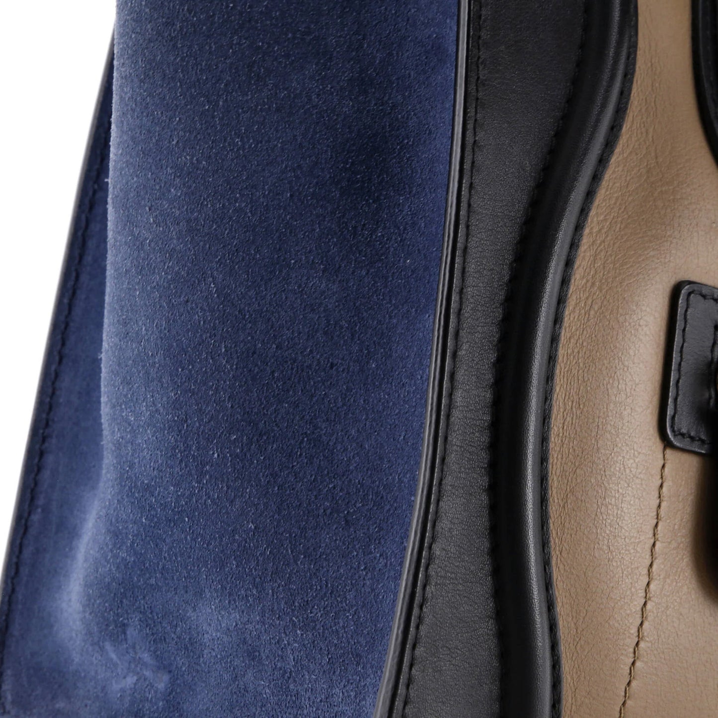 Celine Tricolor Luggage Bag Leather Micro