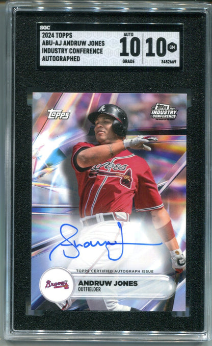 Andruw Jones 2024 Topps Industry Conference