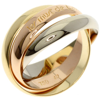 Cartier Trinity #49 Ring K18 Yellow Gold 18K Pink