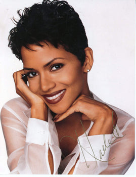 Halle Berry Autographed Photo