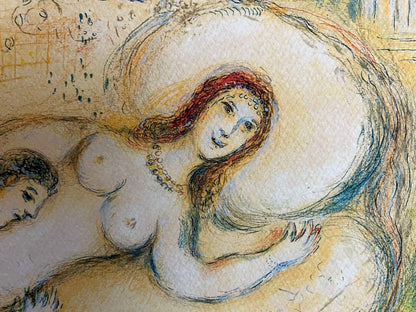 Marc Chagall Lithograph Handmade