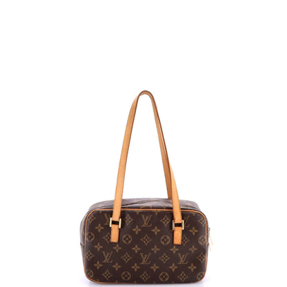 Louis Vuitton Cite Handbag Monogram Canvas Mm