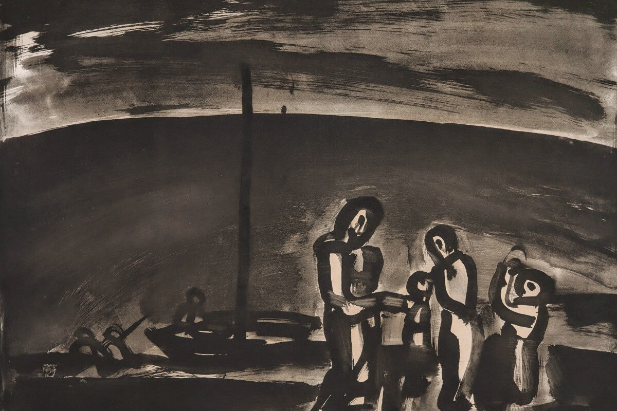 Georges Rouault 1922 Original Etching & Aquatint, Miserere #9, Ltd 425 Route