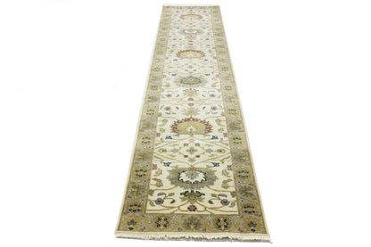 Hand-Knotted Peshawar Chobi Floral Oriental