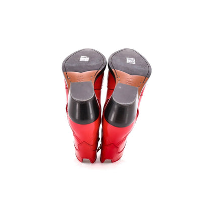 Leather Christian Dior Women's West Cowboy Ankle Boots