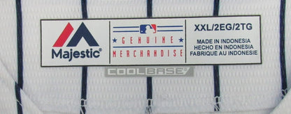 Aaron Boone New York Yankees Autographed Magestic Xxl Jersey Beckett 187217