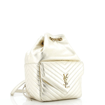Saint Laurent Joe Backpack Matelasse Chevron Leather