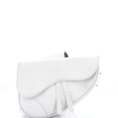 Christian Dior Saddle Crossbody Bag Leather Mini