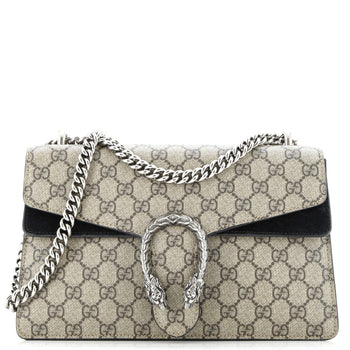 Gucci Dionysus Bag Gg Coated Canvas And Leather Small