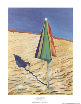 David Hockney Beach Umbrella 