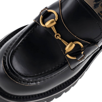 Gucci Women'S Harald Horsebit Loafers Leather