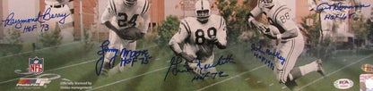 Baltimore Colts Hall Of Famers Signed/Autographed 16X20 Photo Psa/Dna 164456