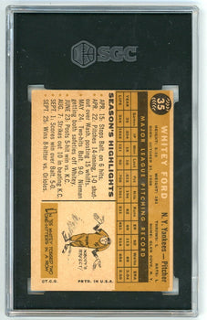 Whitey Ford 1960 Topps Card #35 Sgc 4.5