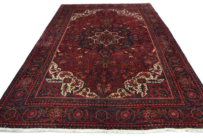 Vintage Hand-Knotted Floral Classic Style Wool