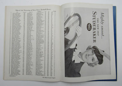October 17, 1936 Wisconsin Vs. Notre Dame Ncaa