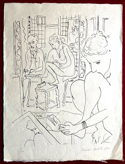 Henri Matisse Lithograph Signed Contract Hand Numbered / Paul Klee