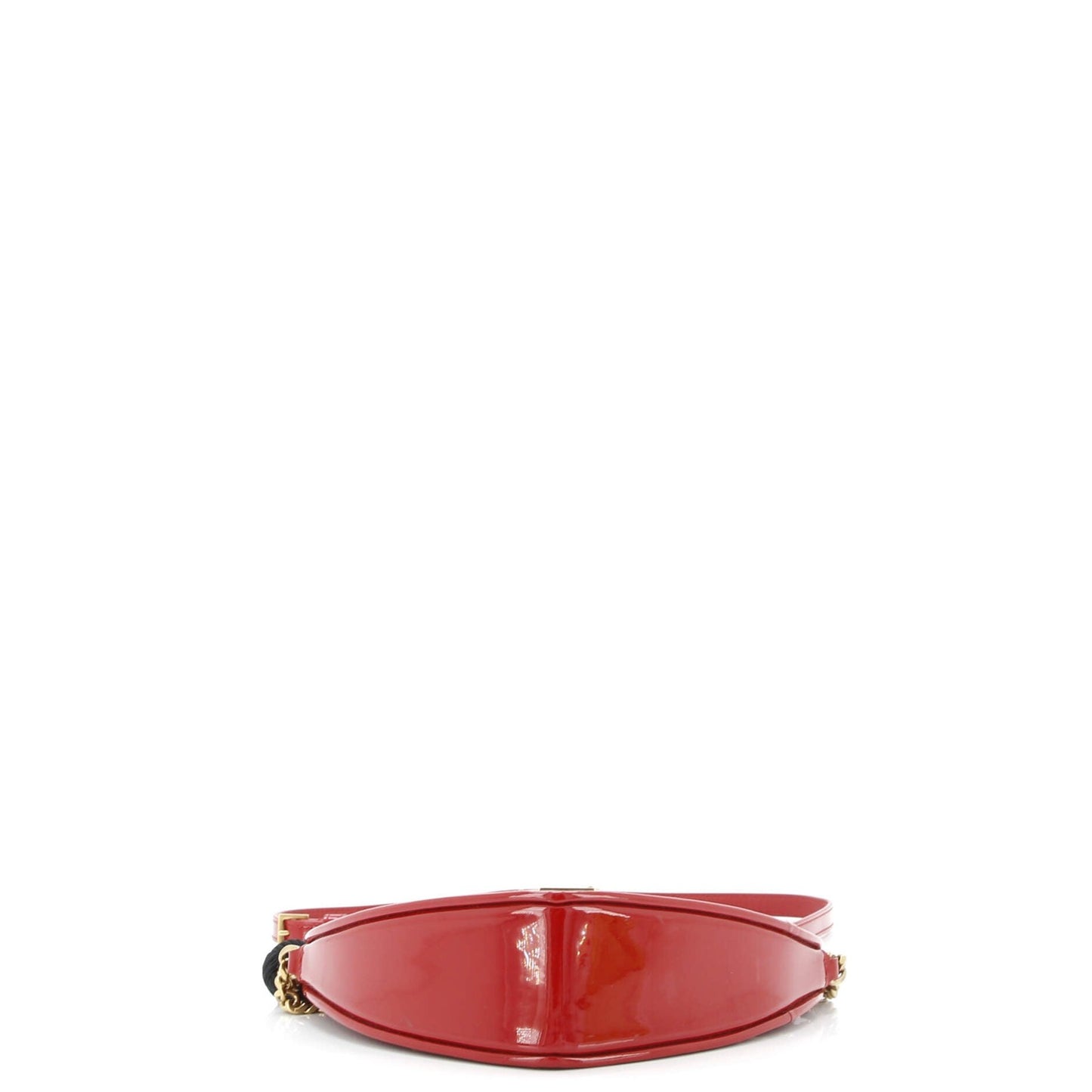 Saint Laurent Love Heart Tassel Chain Bag Patent Small