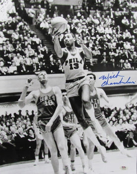 Wilt Chamberlain Signed/Autographed 16X20 Photo