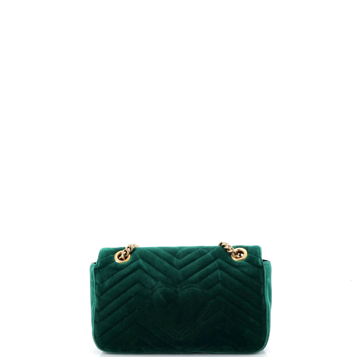 Gucci Gg Marmont Flap Bag Matelasse Velvet Small