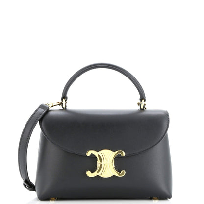 Celine Nino Top Handle Bag Leather Teen