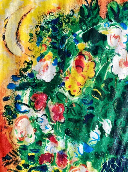 Marc Chagall Lithograph Coa Hand Numbered Signed Limited