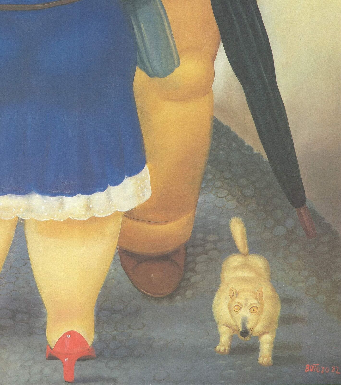 Fernando Botero National Holiday " Poster Contemporary