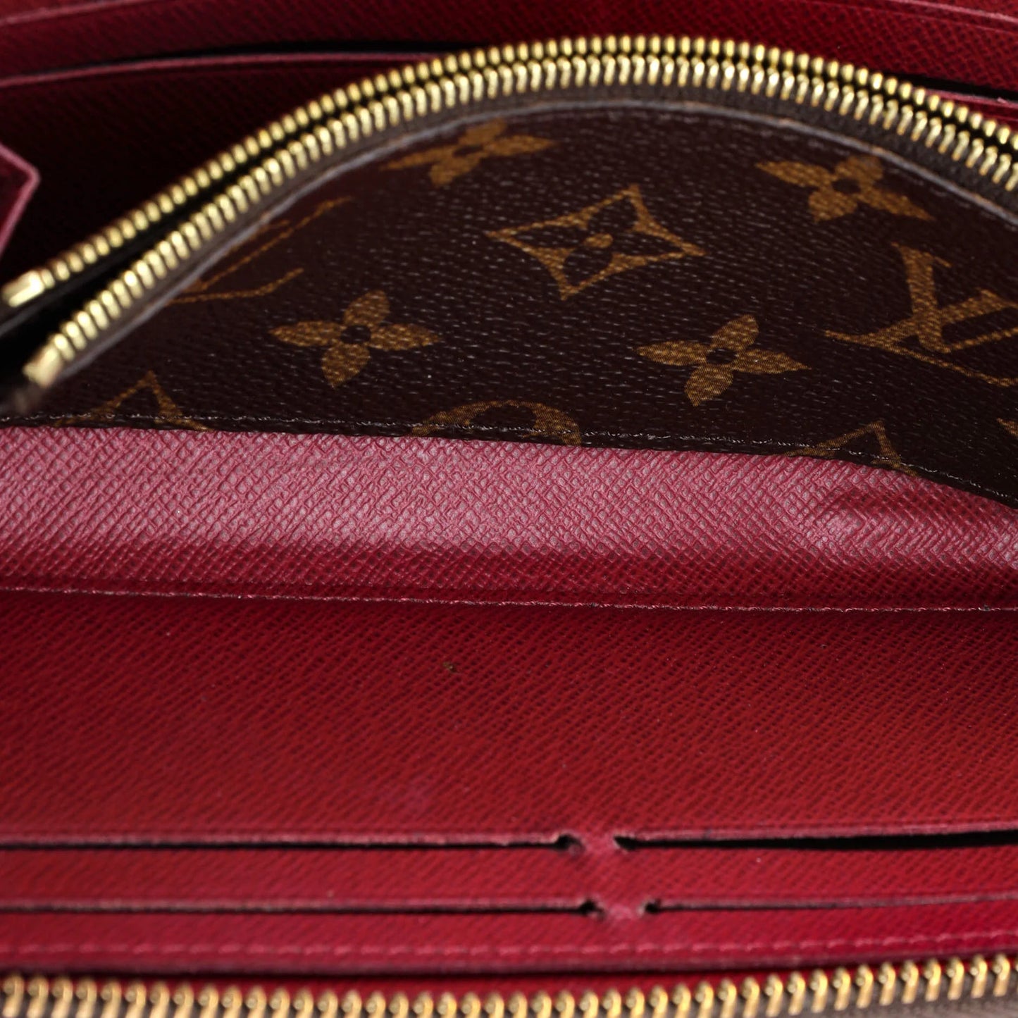 Louis Vuitton Clemence Wallet Monogram Canvas