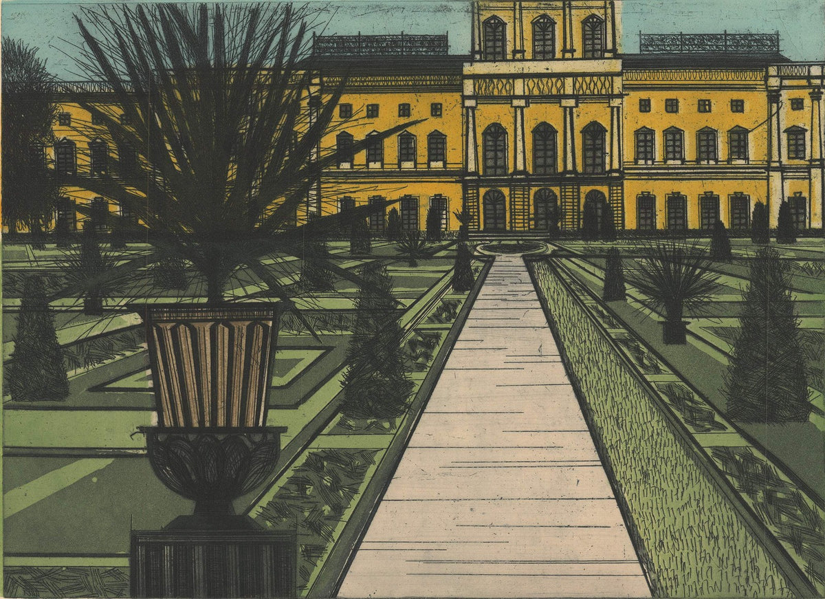 BERNARD BUFFET Ebb and Flow SIGNED 20.75" x 25" Etching 1960