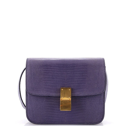 Celine Classic Box Bag Lizard Small