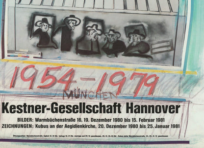 Larry Rivers Retrospective " Offset Lithograph Pop Art