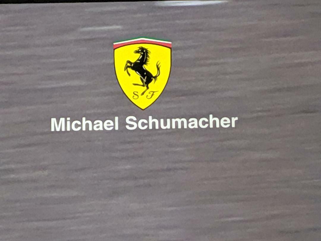 Original Poster Ferrari F1 World Champion 2004 Michael Schumacher
