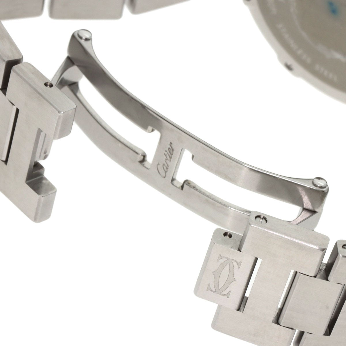 Cartier Pasha C Meridian Gmt Watches W31078M7 Stainless Steel/Stainless