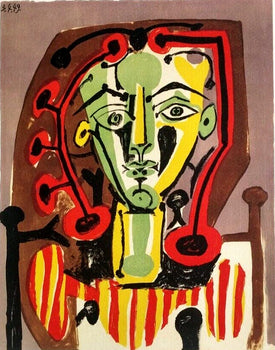Pablo-Picasso Lithograph Coa Signed Numbered Pencil Stamped