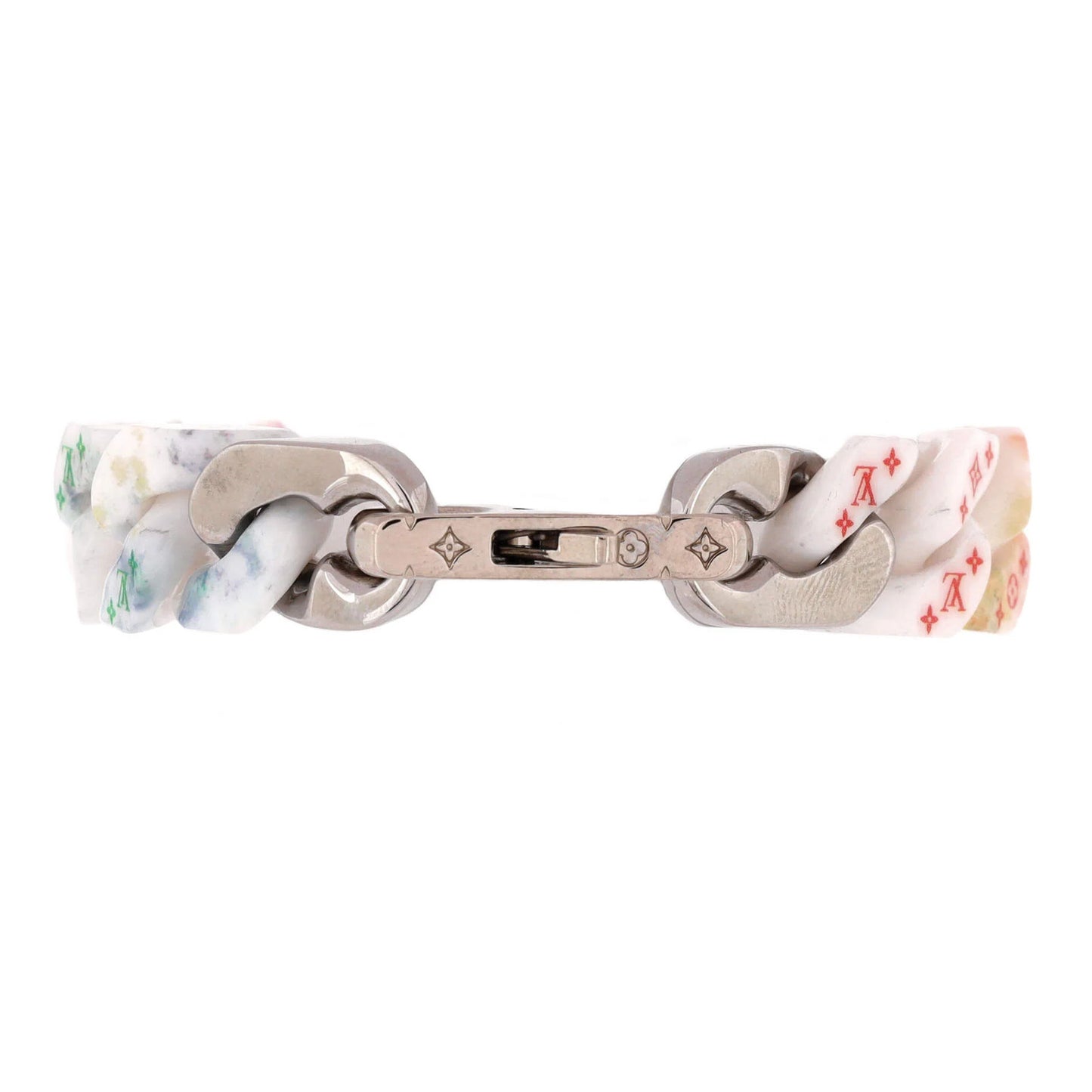 Louis Vuitton Pastel Lv Chain Links Bracelet Ceramic