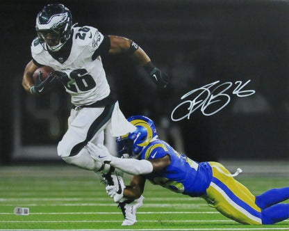Saquon Barkley Autographed 16X20 Photo