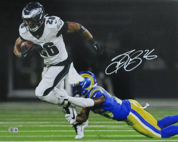 Saquon Barkley Autographed 16X20 Photo