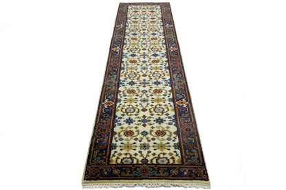 Hand-Knotted Chobi Floral Style Oriental Runner