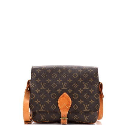Louis Vuitton Cartouchiere Handbag Monogram Canvas Gm