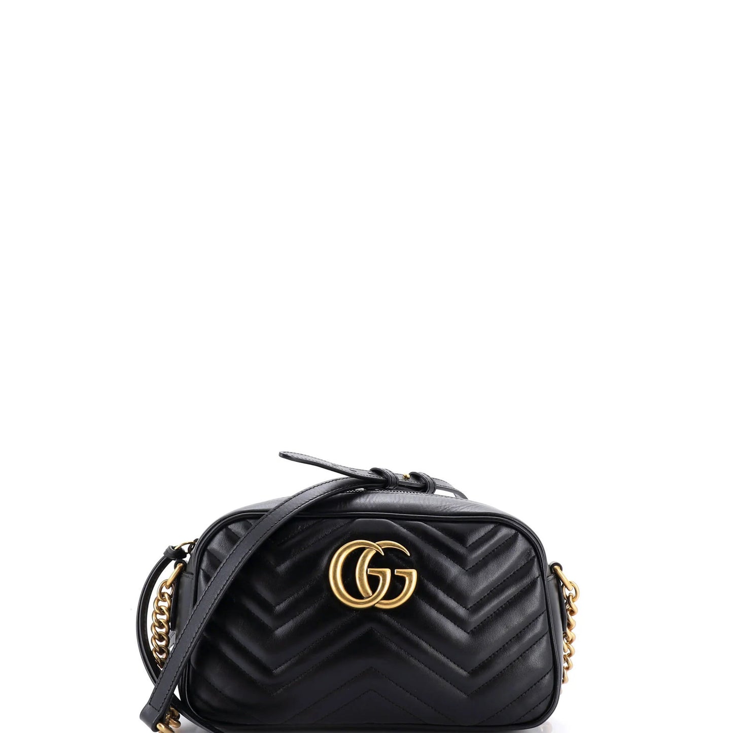 Gucci Gg Marmont Shoulder Bag Matelasse Leather Small