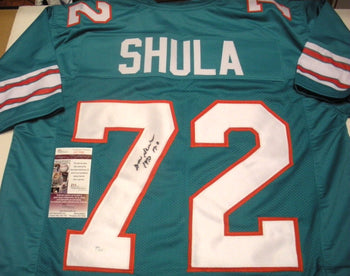 Don Shula Miami Dolphins Undefeated 1972