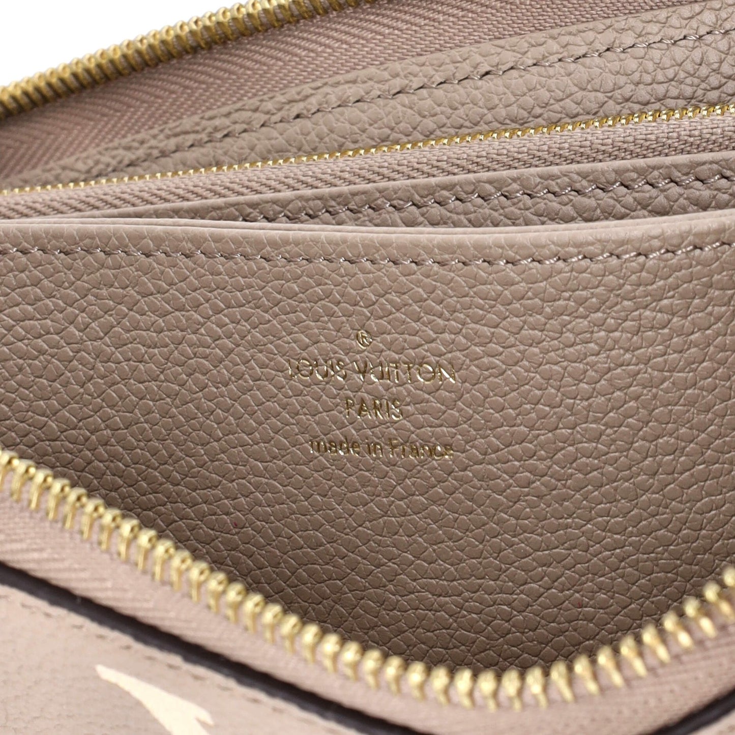 Louis Vuitton Zippy Wallet Bicolor Monogram Empreinte Giant