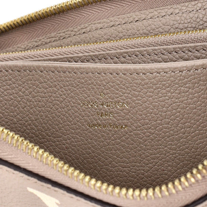 Louis Vuitton Zippy Wallet Bicolor Monogram Empreinte Giant