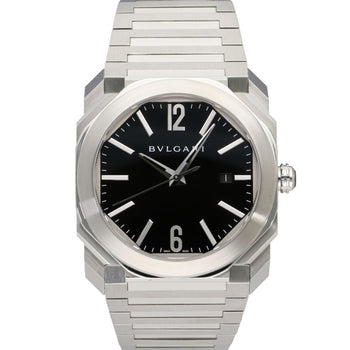 Bvlgari Octodate Bgo41Bssd Band Size 19Cm Used Watch #4104