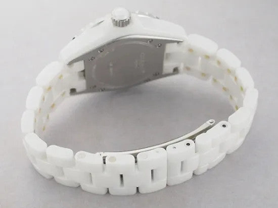 Chanel J12 12P Genuine Diamond Index H1628 White Ceramic