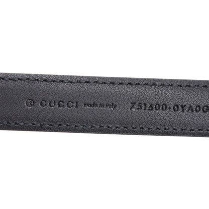 Gucci Logo Letters Buckle Belt Leather