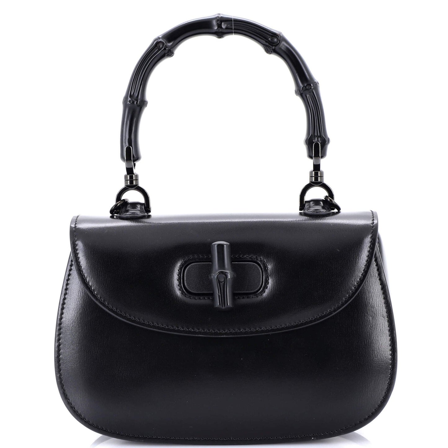 Gucci Bamboo 1947 Top Handle Bag Leather Small
