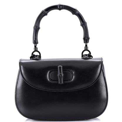 Gucci Bamboo 1947 Top Handle Bag Leather Small
