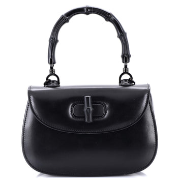 Gucci Bamboo 1947 Top Handle Bag Leather Small