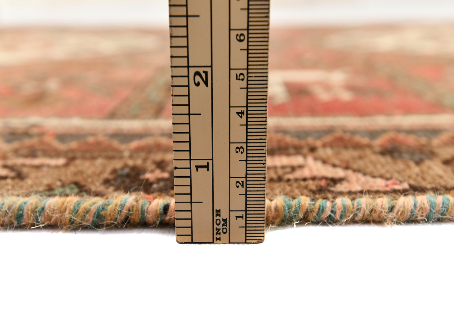 Semi-Antique Vintage Oriental Runner Rug