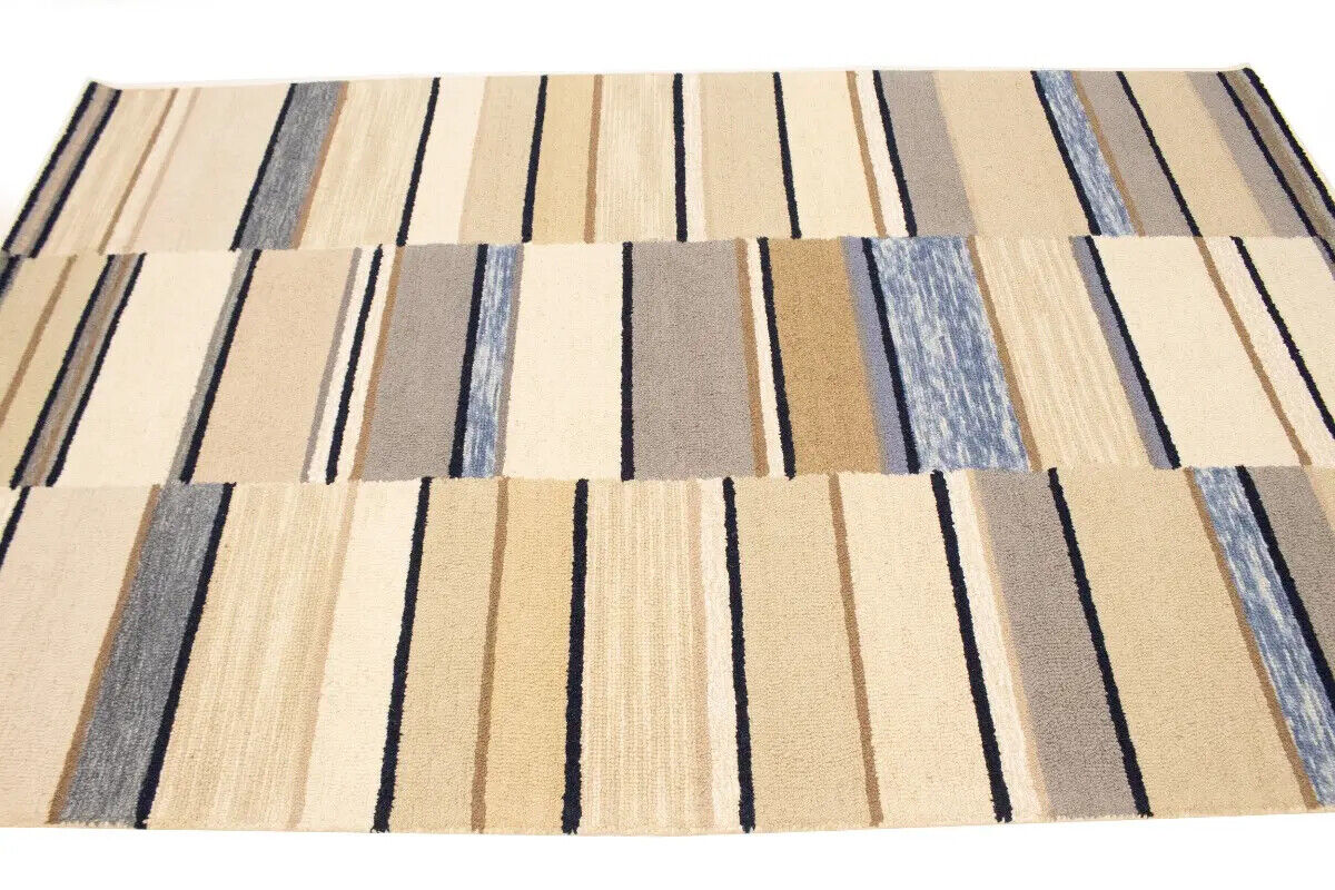 5 x 8 Hand-Tufted Modern Wool Rug Carpet with
